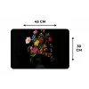 Bloemen - Vrolijk - Vaas Placemat vinyl groot -specs