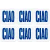 Ciao - Blauw - Stippen onderzetter kurk middel -zkaufland3dotto