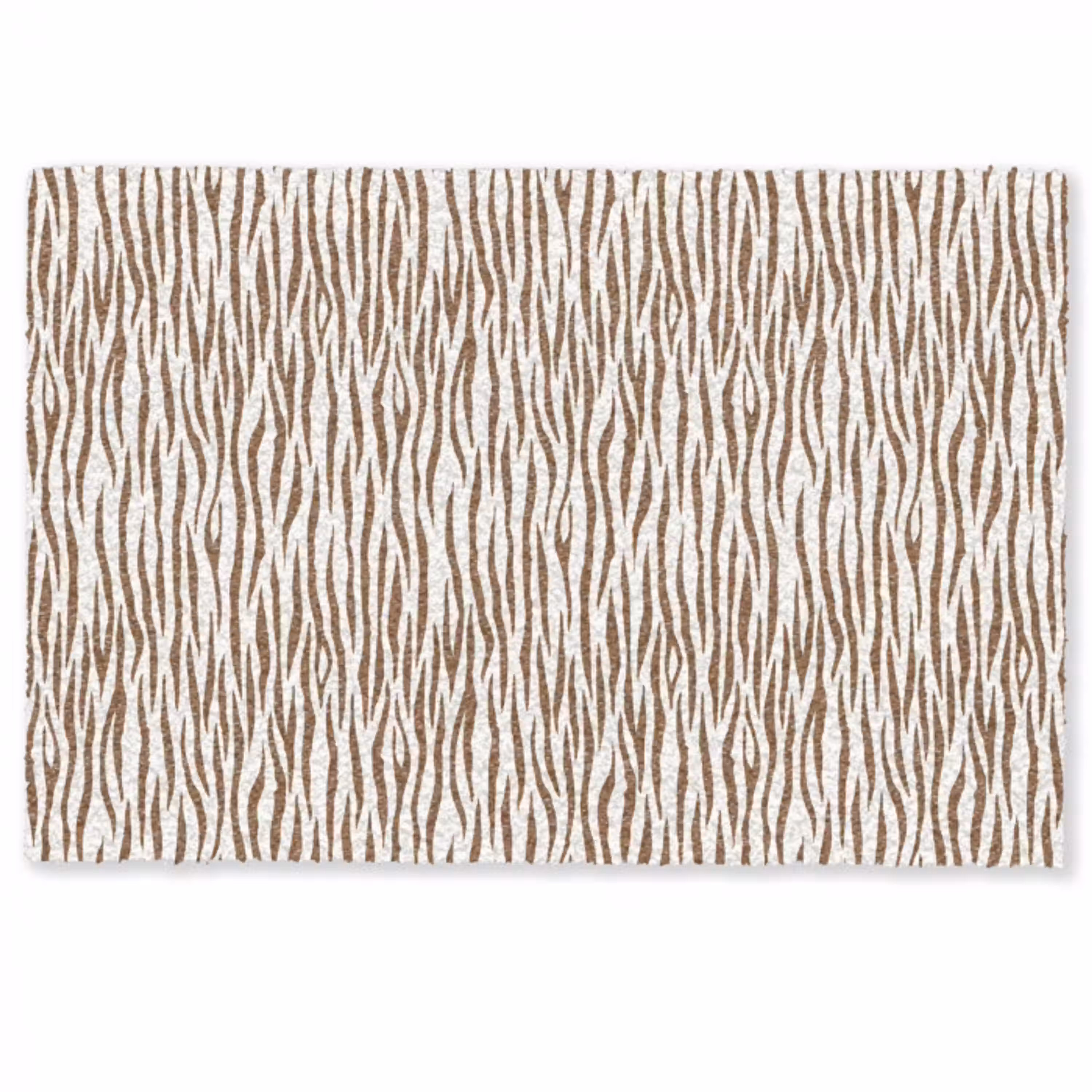 Bruin - Patroon - Zebra Deurmat klein 898 -zkaufland3d