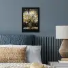 Boom - Zwart - Goud - Wit - Modern fotolijst zwart zonder passe partout klein -sfeer3