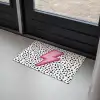 Bliksem - Roze - Stippen Deurmat klein -sfeer2