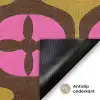 Modern - Patroon - Roze Deurmat klein 898 -antislip_NL