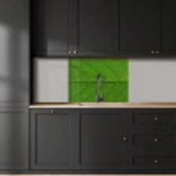 Natuur - Blad - Groen keuken achterwand 2 middel -sfeer1