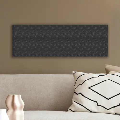 Grijs - Vogels - Patroon canvas 2cm klein 828 -sfeer3