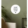 Spreuken - Quotes - Slaap kindje slaap Wandcirkel behangsticker klein -sfeer2