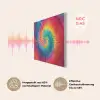 Regenboogkleuren - Tie dye - PET vilt klein -USP_DE