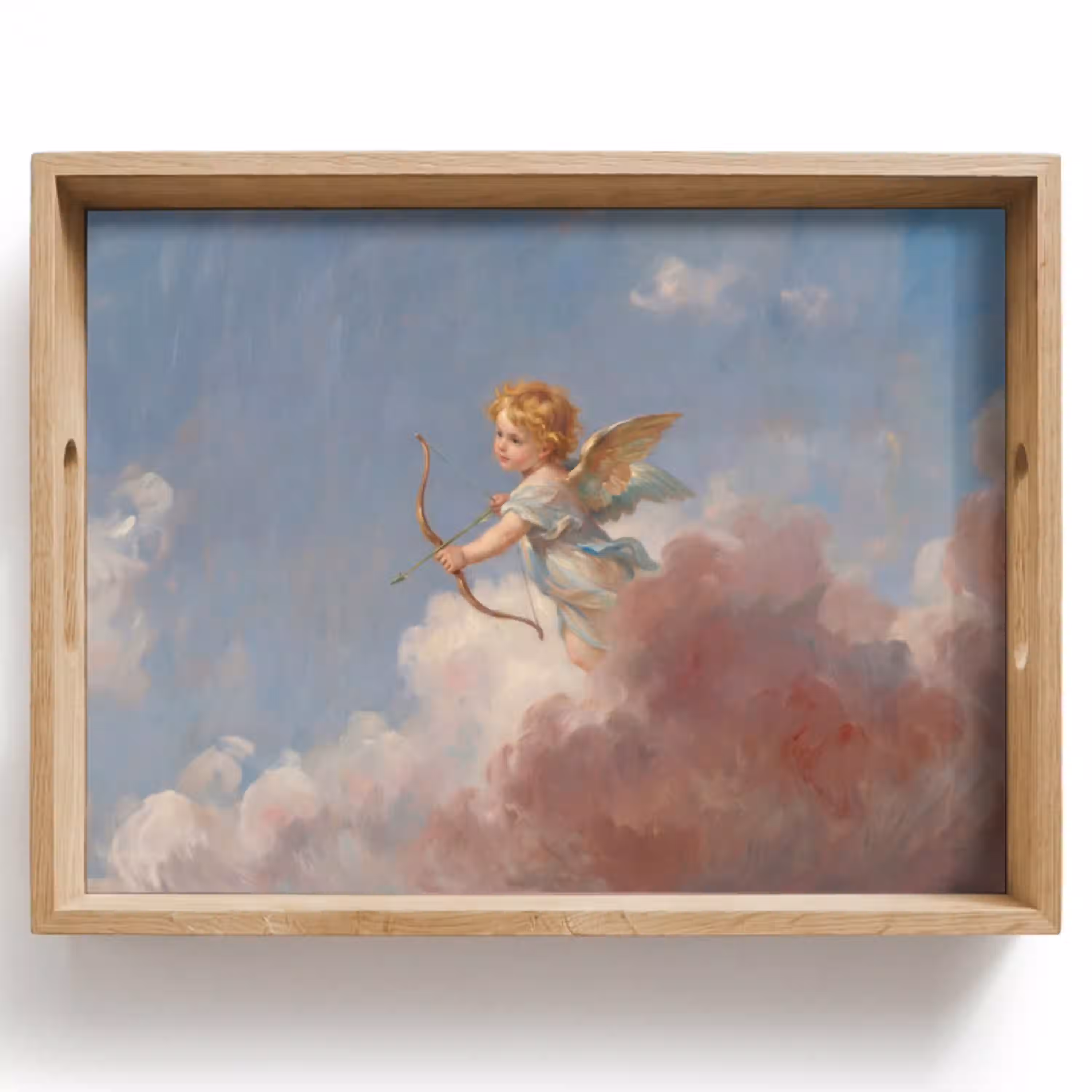 Engel - Pijl en boog - Mythologie - Klassiek Dienblad Rechthoek middel -z3d_shopping