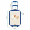 Hartjes in zachte beige tinten Kinderkoffer - Blauw klein -productfoto_formaten