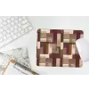 Modern - Geometrie - Kleurrijk muismat rubber klein 262 -witbureau