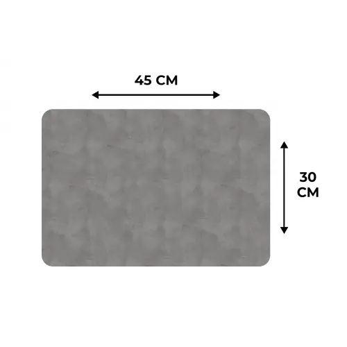 Beton - Structuur - Patroon Placemat vinyl groot 368 -specs