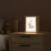 Beer - Maan - Sterren - Kinderen Light Box met kabel klein -sfeer1_kind