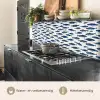 Vissen - Patroon - Blauw - Wit keuken achterwand 2 middel 871 -usp_NL
