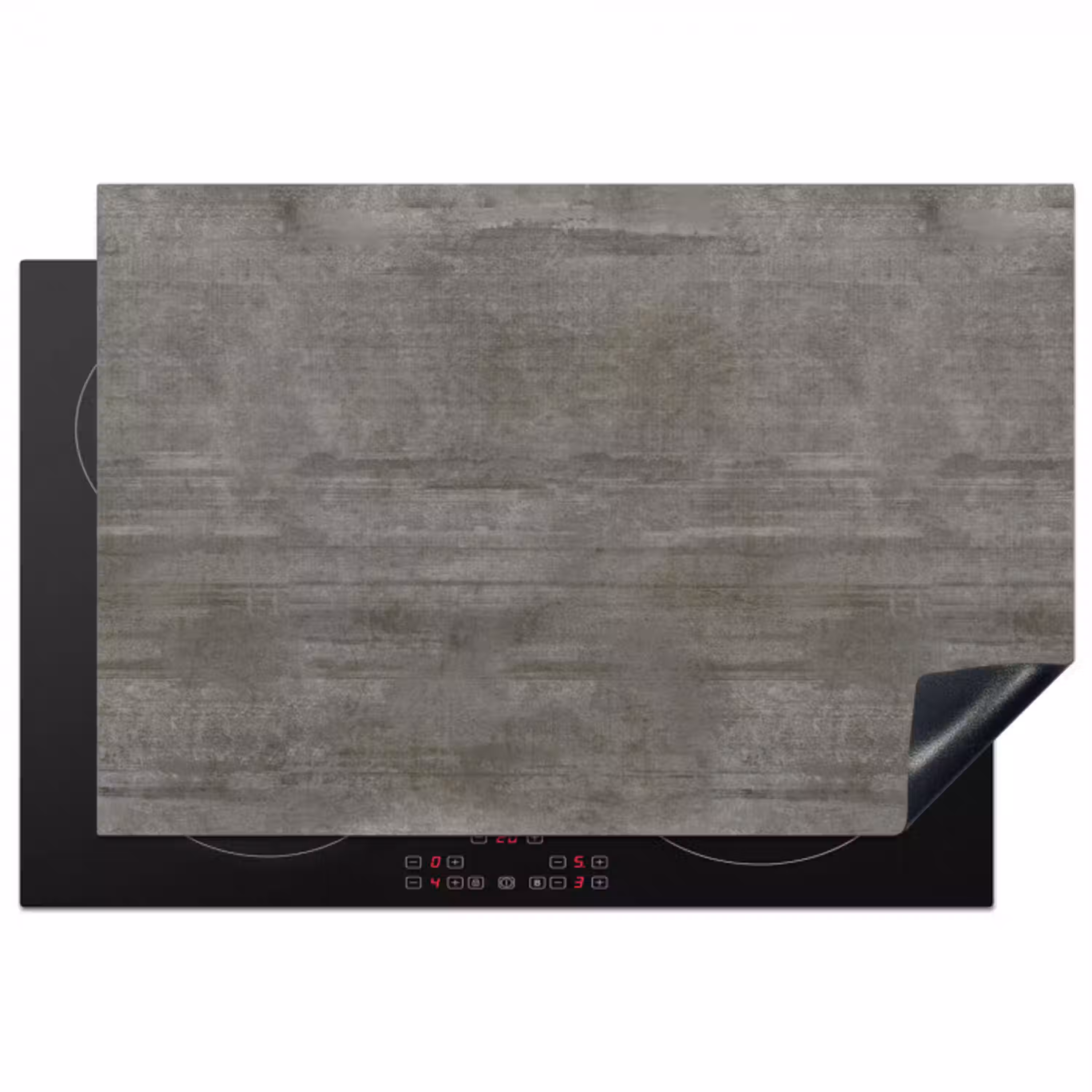 Structuur - Beton - Steen - Patronen Inductie beschermer vinyl 3mm klein 276 -3d