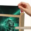 Vrachtwagen - Snelheid - Groen - Neon Light Box met kabel (Kinderlampje) klein -USP_websiteprintNL
