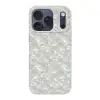 Parelmoerglans - Wit - Schelp Telefoonhoesje iPhone 17 Pro klein 878 -3d