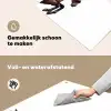 Paard - Springen - Modern Inductie beschemer met haakjes klein -ky-schoon-nl