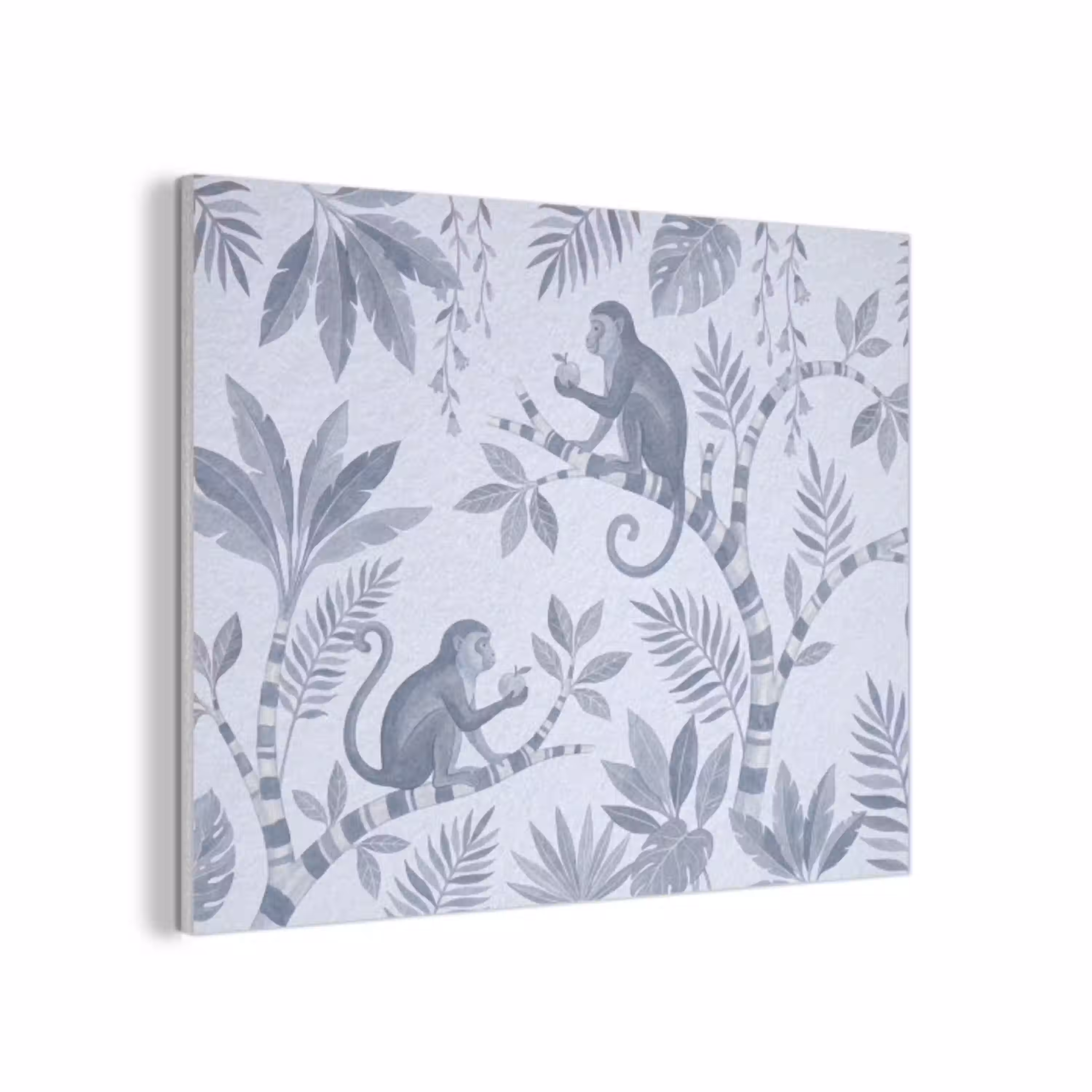 Aap - Boom - Bladeren - Jungle - Illustratie PET vilt klein -3d