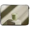 Matcha - Glas - Groen - Minimalistisch laptophoes neopreen klein -zkaufland3dotto