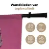 Softijs - Edelstenen - Roze - Hoorntje Wandkleed katoen klein -sfeer2