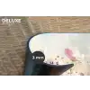 Quote - Bloemen - Schilderachtig Placemat vinyl groot -closeup