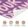 Follow your dreams - Paars - Penseeltextuur deurposter klein -closeup_NL