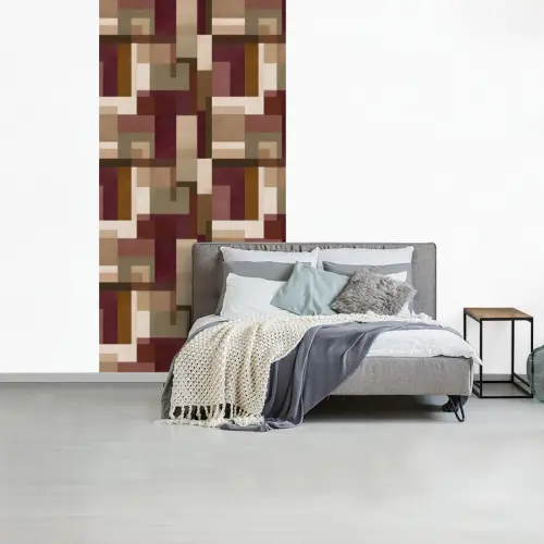 Modern - Geometrie - Kleurrijk fotobehang vinyl groot 64 -slaapkamer
