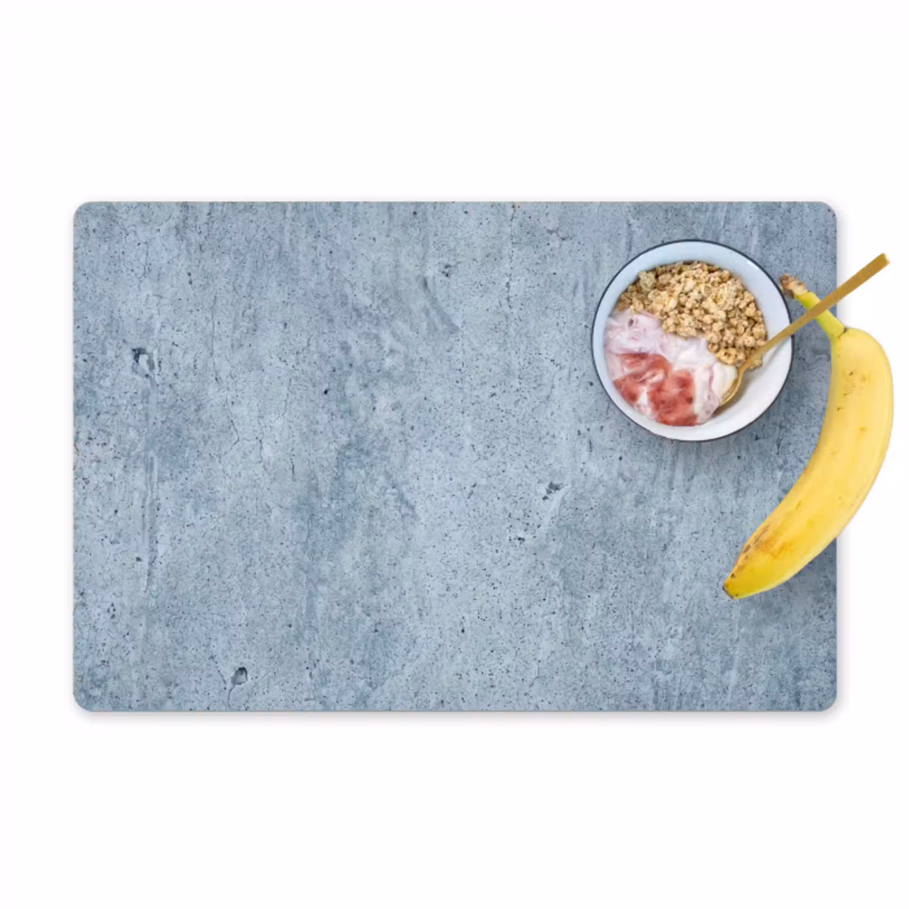 Oppervlak - Ruw - Abstract - Modern - Grijs Placemat vinyl groot -zzzproduct_Kitchenyeah-website