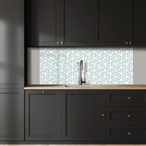 Design - Geometrie - Patroon - Driehoek keuken achterwand 2 middel 871 -sfeer1