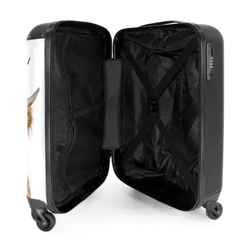Halbe Hooglander NBS - Handbagage koffer - Kinderen Unisex middel -binnenkant