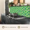 Peren - Groen - Roze keuken achterwand 2 middel 871 -usp_NL
