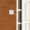 Lila - Klassiek Naambord Vierkant klein -sfeer3-XS