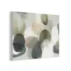 Minimalistisch - Cirkels - Penseelstreken - Beige PET vilt klein -3d