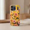 Bloemen - Veld - Geel Telefoonhoesje iPhone 17 Pro klein -sfeer2