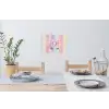 Eenhoorn - Glitters - Regenboog - Pastel Muursticker klein -eettafel