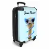 Sierk Struisvogel Blauw NBS - Handbagage koffer - Kinderen Unisex middel -productfoto_3d