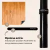 Culinaire Silhouetten Inductie beschermer vinyl 3mm middel -zzzzzzz-induclip_IT