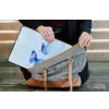 Vlinders - Sierlijk - Blauw laptophoes neopreen klein -tas