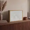 Grijs - Beton - Industrieel Light Box met batterij (Wandlamp) middel -sfeer2