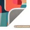 Vormen - Kleurrijk - Abstract - Vlakken Badmat klein -USP_AntislipNL