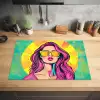 Zonnebril - Vrouw - Zonnig - Geel Inductie beschermer vinyl 3mm klein -sfeer5