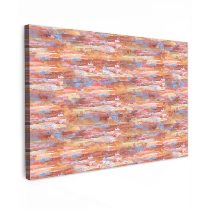 Vloeiend - Olie - Verf - Kleur Tuinposter op houten frame 2 cm dik klein 845 -3d