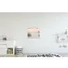 Horizon - Duinlandschap - Zand textielposter latten blank klein -kinderkamer