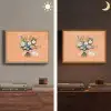 Boeket - Strikje - Quote Light Box met batterij (Wandlamp) middel -sfeer3