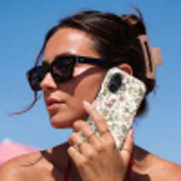 Bloemen - Patroon - Pastel Toughcase MagSafe Apple iPhone 17 klein 1017 -Sfeer2V