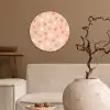 Zee - Dieren - Roze - Zeesterren Wandcirkel plexiglas klein 852 -sfeer1