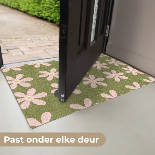 Bloem - Modern - Groen Deurmat klein 898 -USP_NL