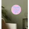 Tequila texted you - Roze - Blauw Wandcirkel behangsticker klein -sfeer2