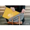 Citroenen - Illustratie - Minimalistisch - Geel laptophoes neopreen klein -tas
