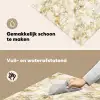 Warm - Gouden - Marmer - Patroon Inductie beschemer met haakjes klein 777 -ky-schoon-nl