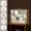 Penseelstreken - Abstract - Aardetinten Light Box met batterij (Wandlamp) middel -USP_websiteoverzichtNL